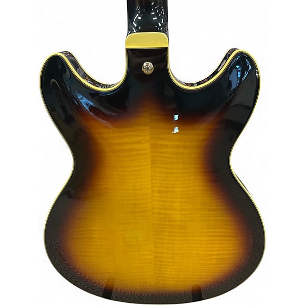 Used Ibanez AS153A Artstar Sunburst Hollow Body Electric Guitar