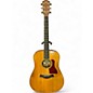 Used Taylor 510E Natural Acoustic Electric Guitar thumbnail