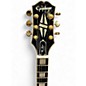 Used Epiphone Les Paul Custom Black and Gold Solid Body Electric Guitar