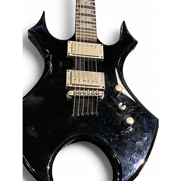 Used B.C. Rich Virgo Black Solid Body Electric Guitar
