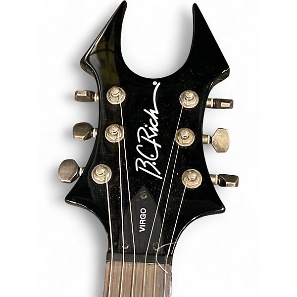 Used B.C. Rich Virgo Black Solid Body Electric Guitar