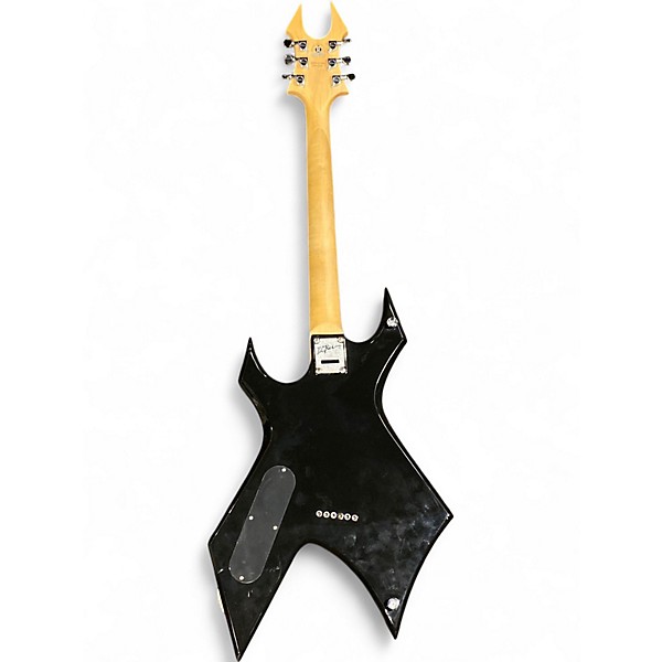 Used B.C. Rich KKW WARLOCK RED TRIBAL Solid Body Electric Guitar