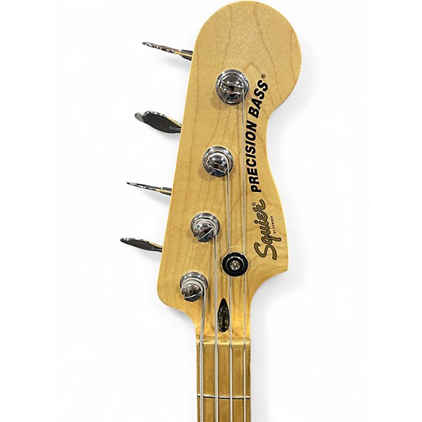 Used Squire PRECISION BASS Black Electric Bass Guitar