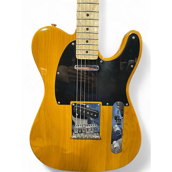 Used Squier Affinity Telecaster Butterscotch Blonde Solid Body Electric Guitar
