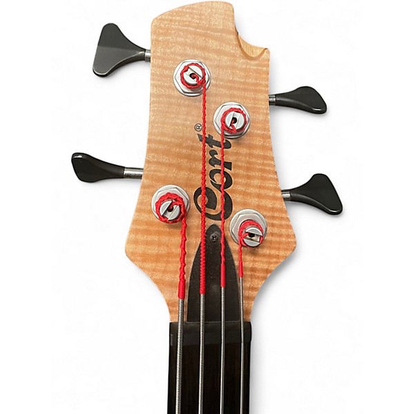 Used Cort A5 Natural Electric Bass Guitar