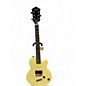 Used DeArmond M55 Antique White Solid Body Electric Guitar thumbnail