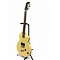 Used DeArmond M55 Antique White Solid Body Electric Guitar