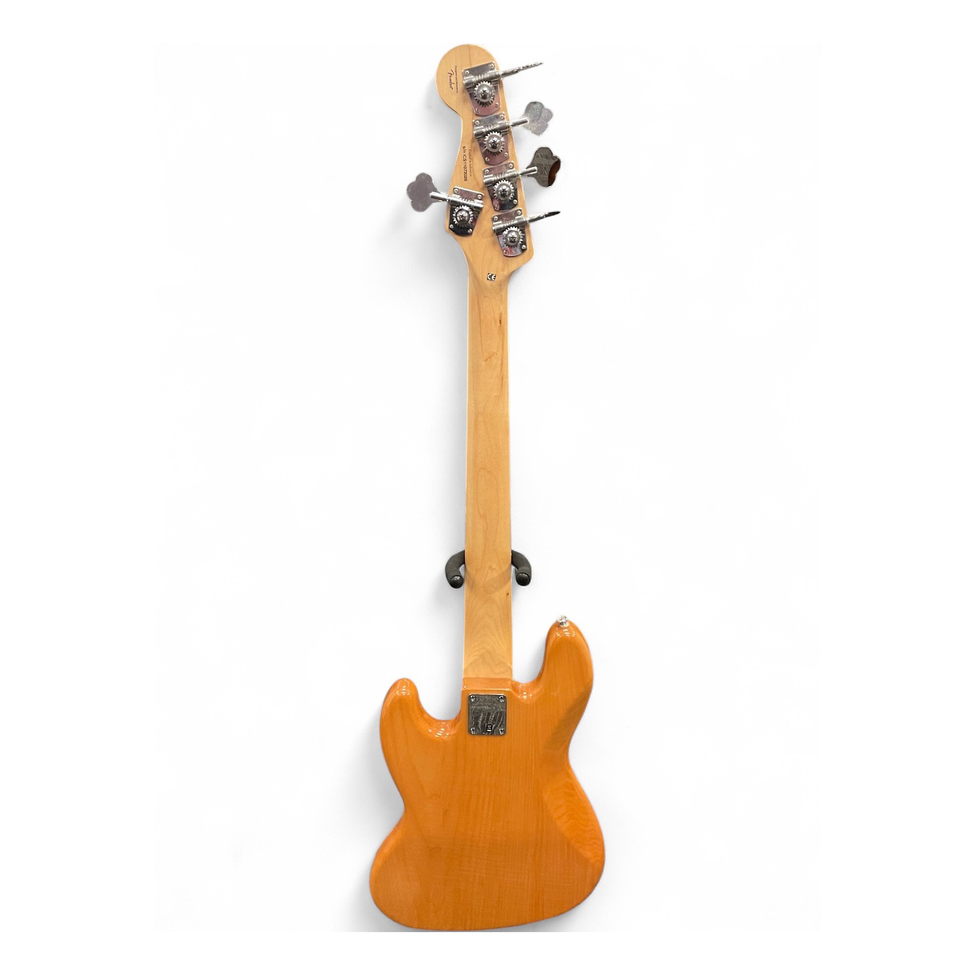Used Squier JAZZ BASS WITH ACTIVE ELECTRONICS Natural Electric