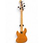 Used Squier JAZZ BASS WITH ACTIVE ELECTRONICS Natural Electric Bass Guitar