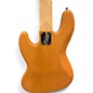 Used Squier JAZZ BASS WITH ACTIVE ELECTRONICS Natural Electric Bass Guitar