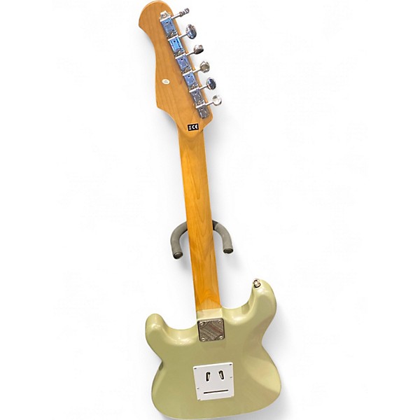 Used Harley Benton VT Series Silver Solid Body Electric Guitar