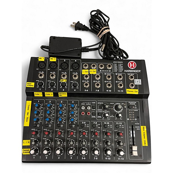 Used Harbinger L1202FX Unpowered Mixer