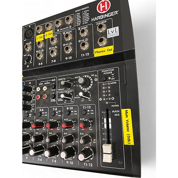 Used Harbinger L1202FX Unpowered Mixer
