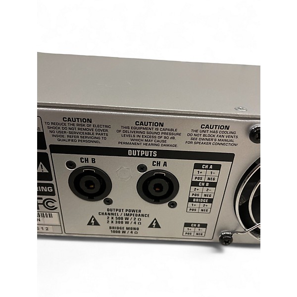 Used Behringer iNUKE NU1000 Power Amp