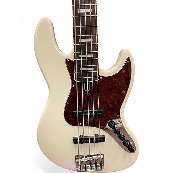 Used Sire V7 White Electric Bass Guitar