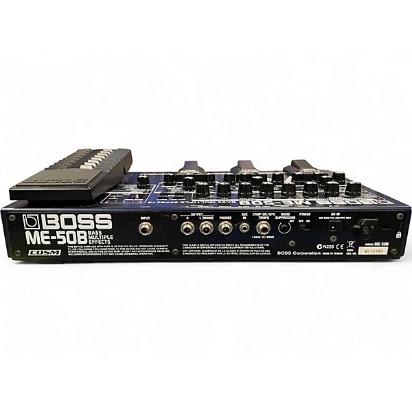 Used BOSS ME50B Bass Multi Bass Effect Pedal