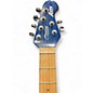 Used Sterling by Music Man Axis Trans Blue Solid Body Electric Guitar
