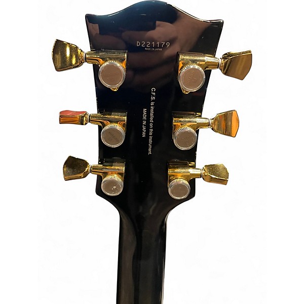 Used Fgn Fujigen Les Paul Style Black Solid Body Electric Guitar