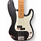 Used Fender Player Precision Bass Black Electric Bass Guitar
