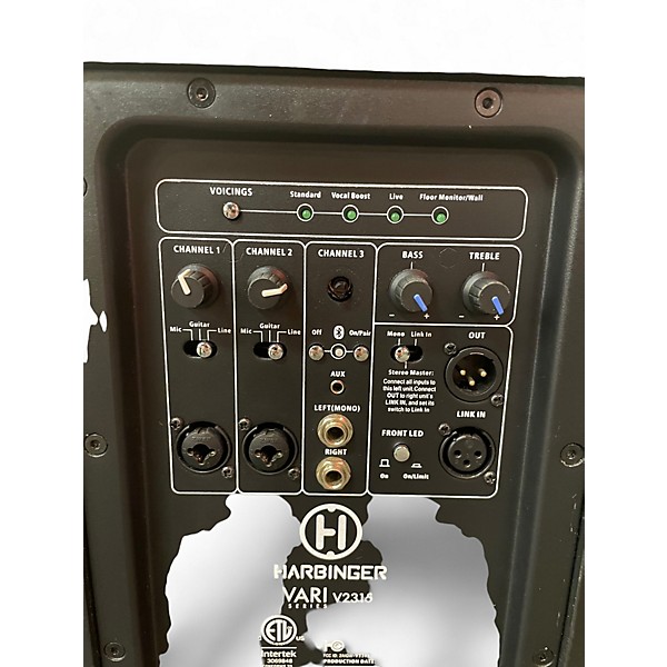 Used Harbinger VARI V2315 Powered Speaker