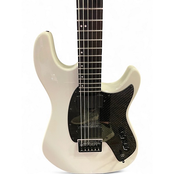 Used Klos Artemis Pro Alpine White Solid Body Electric Guitar