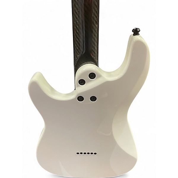 Used Klos Artemis Pro Alpine White Solid Body Electric Guitar