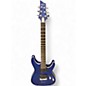 Used Schecter Guitar Research C1 Platinum Satin Transparent Midnight Solid Body Electric Guitar thumbnail