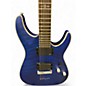 Used Schecter Guitar Research C1 Platinum Satin Transparent Midnight Solid Body Electric Guitar