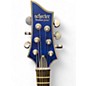 Used Schecter Guitar Research C1 Platinum Satin Transparent Midnight Solid Body Electric Guitar