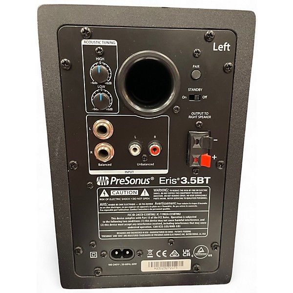 Used PreSonus ERIS 3.5 BT Powered Monitor