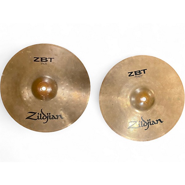 Used Zildjian 13in ZBT Hi Hat Pair Cymbal