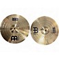 Used MEINL 13in HCS Hi Hat Pair Cymbal