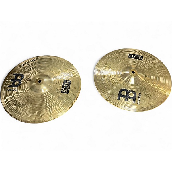 Used MEINL 13in HCS Hi Hat Pair Cymbal
