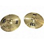 Used MEINL 13in HCS Hi Hat Pair Cymbal