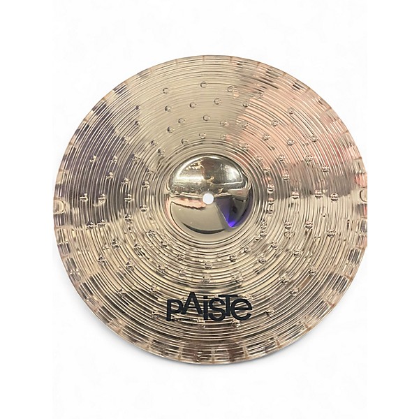 Used Paiste 14in ALPHA METAL EDGE HATS BOTTOM Cymbal