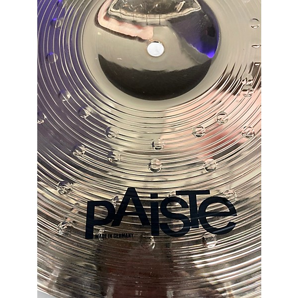 Used Paiste 14in ALPHA METAL EDGE HATS BOTTOM Cymbal