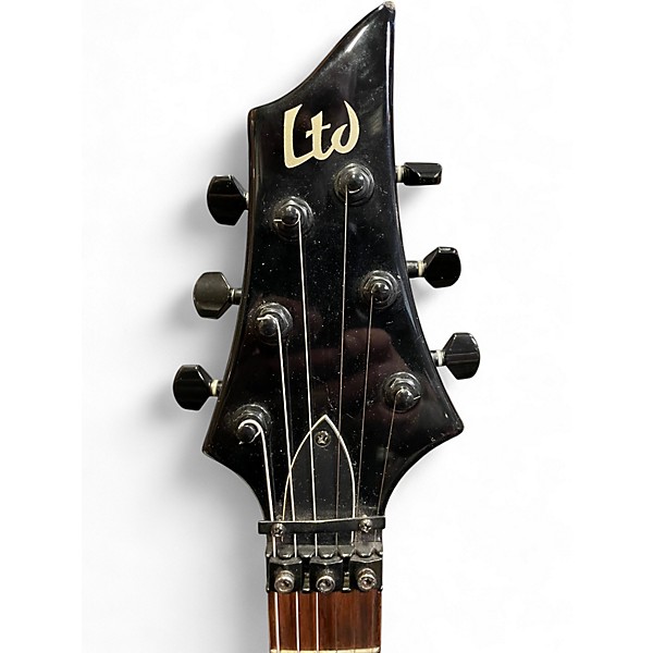 Used ESP LTD F250 Black Solid Body Electric Guitar