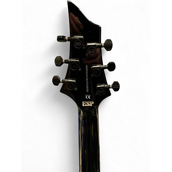 Used ESP LTD F250 Black Solid Body Electric Guitar