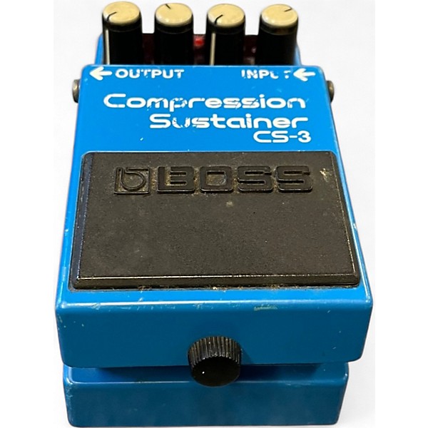 Used BOSS CS3 Compressor Sustainer Effect Pedal