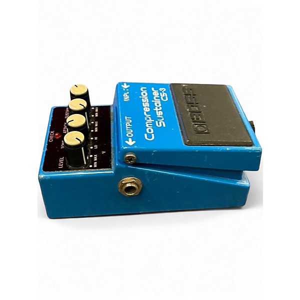 Used BOSS CS3 Compressor Sustainer Effect Pedal