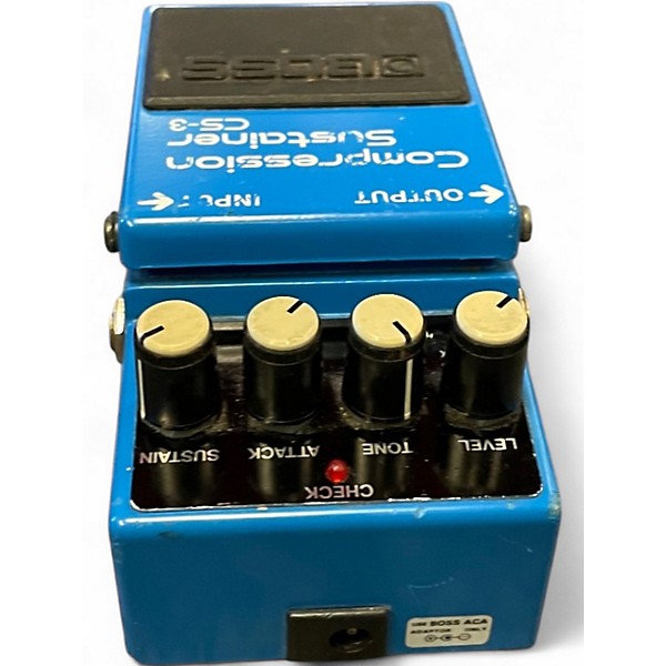 Used BOSS CS3 Compressor Sustainer Effect Pedal