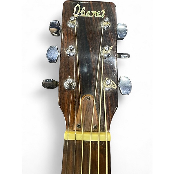 Used Ibanez 645L natural Acoustic Guitar