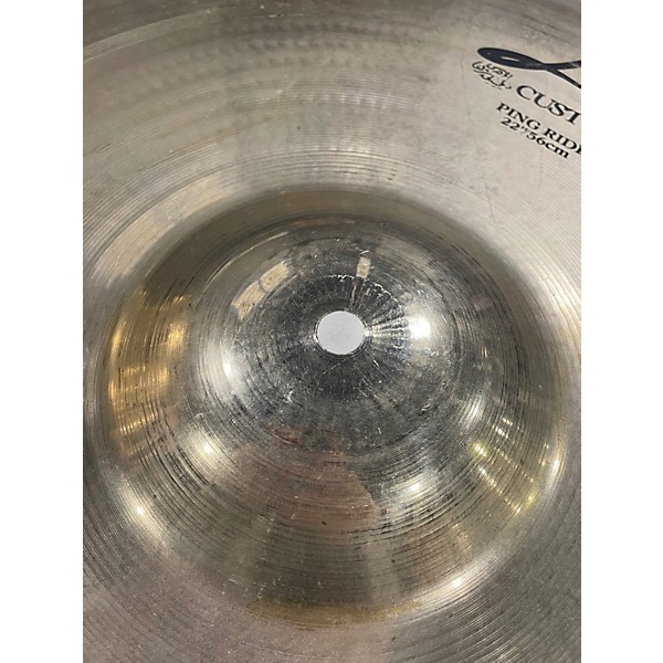 Used Zildjian  22in Ping Ride 22" Cymbal