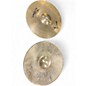 Used Zildjian 14in A Custom Hi Hat Pair Cymbal