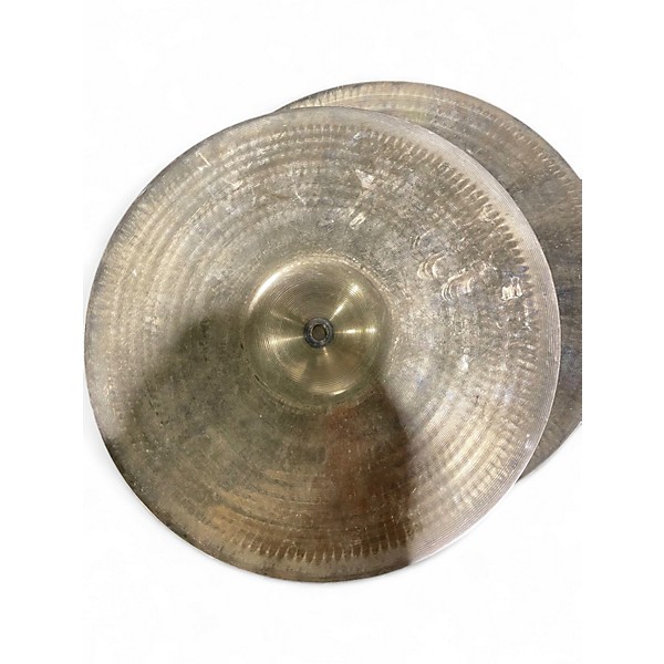 Used Zildjian 14in A Custom Hi Hat Pair Cymbal