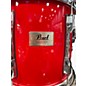 Vintage 1980s Pearl 5 Piece SESSION ELITE Candy Apple Red Drum Kit