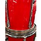 Vintage 1980s Pearl 5 Piece SESSION ELITE Candy Apple Red Drum Kit