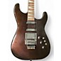 Vintage 1980s Charvel Model 4 HSS Metallic Brown Solid Body Electric Guitar
