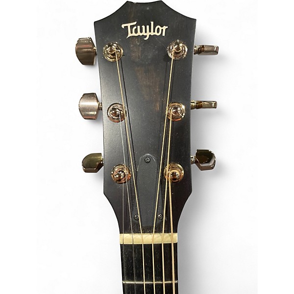 Used Taylor 214CE Deluxe LEFT HANDED Natural Acoustic Electric Guitar