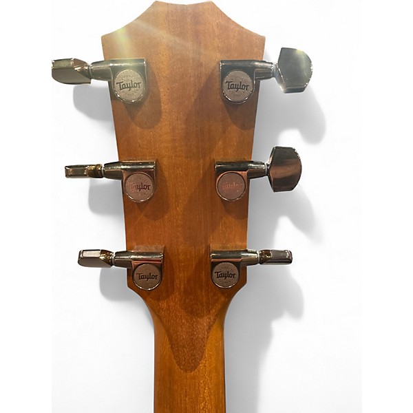 Used Taylor 214CE Deluxe LEFT HANDED Natural Acoustic Electric Guitar